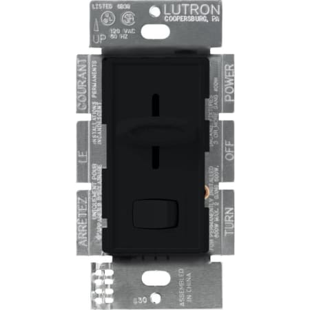 A large image of the Lutron SELV-303P Black