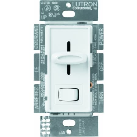 A large image of the Lutron SLV-603P White