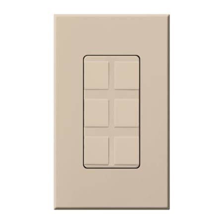 A large image of the Lutron NT-6PF Taupe