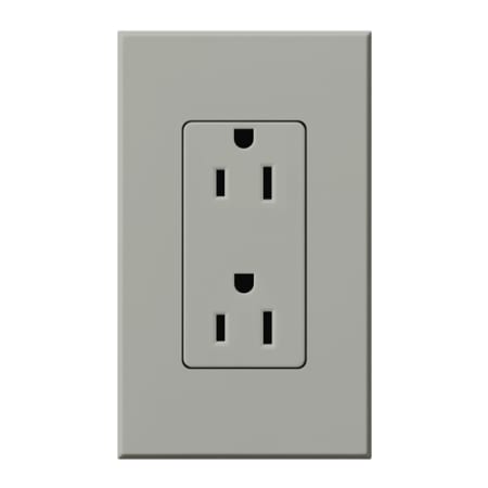 A large image of the Lutron NTR-15 Gray