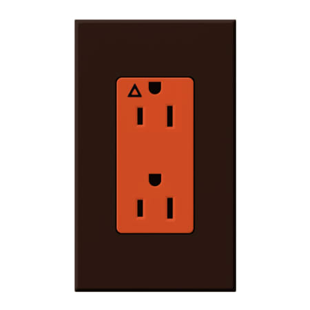 A large image of the Lutron NTR-15-IG-OR Brown