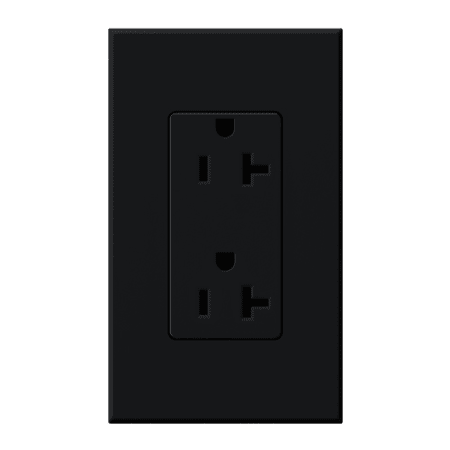 A large image of the Lutron NTR-20 Black