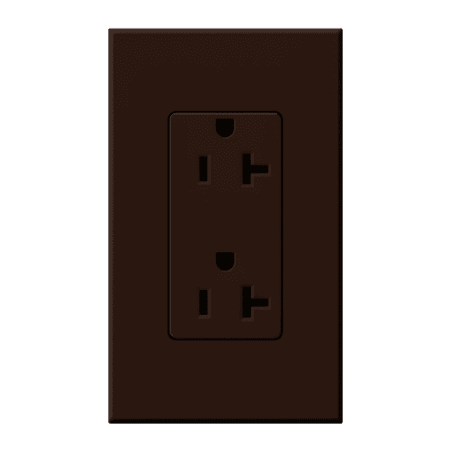 A large image of the Lutron NTR-20 Brown