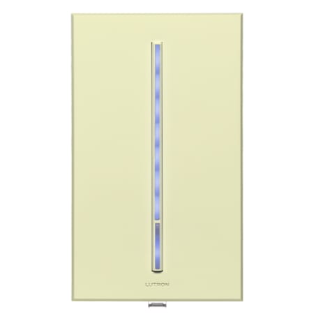A large image of the Lutron VT-600M Almond / Blue LED