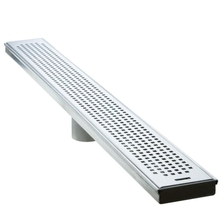 A large image of the LUXE Linear Drains 60SP Satin Stainless