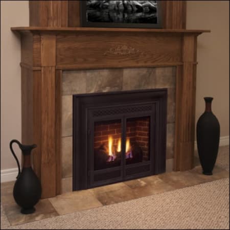Majestic 400dvbnscsl Black 36 Natural Gas Convertible Direct Vent