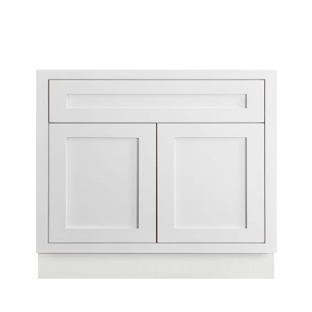 A large image of the Maplevilles Cabinetry V3621FS Snow White