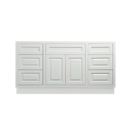 A large image of the Maplevilles Cabinetry VSD6021FS Vintage White