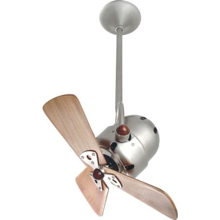 A large image of the Matthews Fan Company BD-WD Brushed Nickel