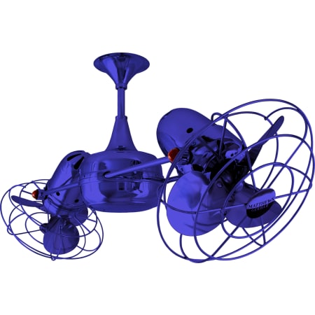 A large image of the Matthews Fan Company DD-MTL Blue