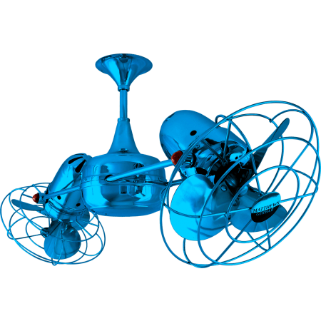 A large image of the Matthews Fan Company DD-MTL Light Blue