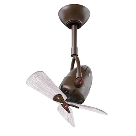 A large image of the Matthews Fan Company DI Textured Bronze / Barnwood