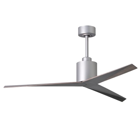 A large image of the Matthews Fan Company EK Brushed Nickel / Old Oak