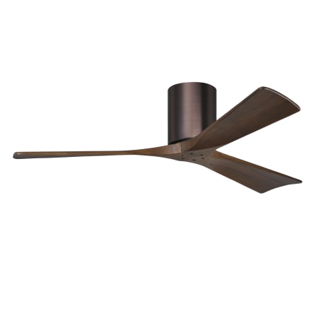 A large image of the Matthews Fan Company IR3H-52 Brushed Bronze