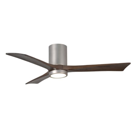 A large image of the Matthews Fan Company IR3HLK-52 Brushed Nickel