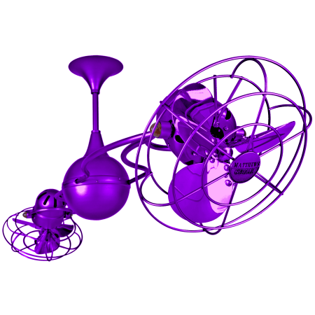 A large image of the Matthews Fan Company IV-MTL Light Purple