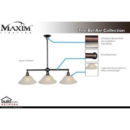 A large image of the Maxim MX 11093 Shown in Oil Rubbed Bronze
