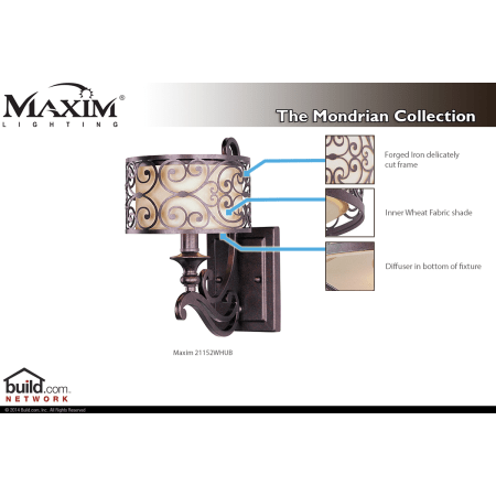 A large image of the Maxim 21152 21152WHUB Special Features Infograph