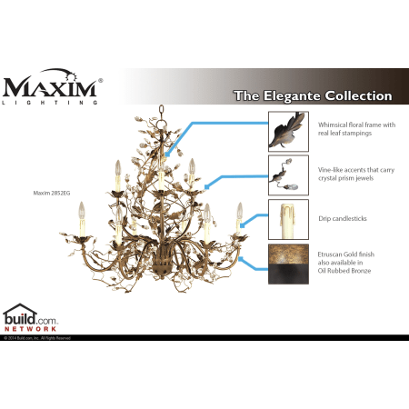 A large image of the Maxim 2852 2852EG Special Features Infograph
