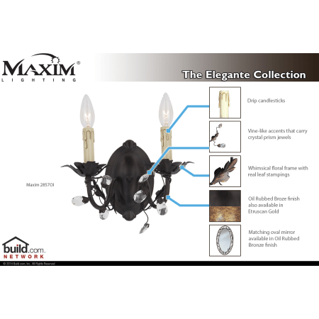 A large image of the Maxim 2857 2857OI Special Features Infograph