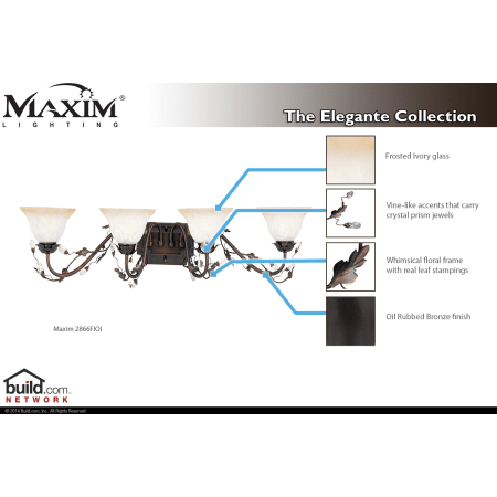 A large image of the Maxim 2866 2866FIOI Special Features Infograph