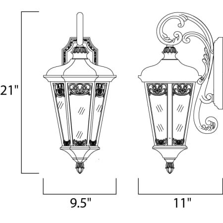 Maxim 40173 A large image of the Maxim 40173 Maxim 40173NSCU Line Drawing
