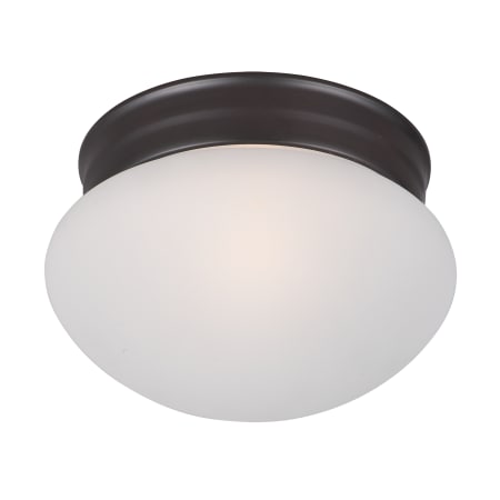 A large image of the Maxim 5884 Oil Rubbed Bronze / Frosted Glass