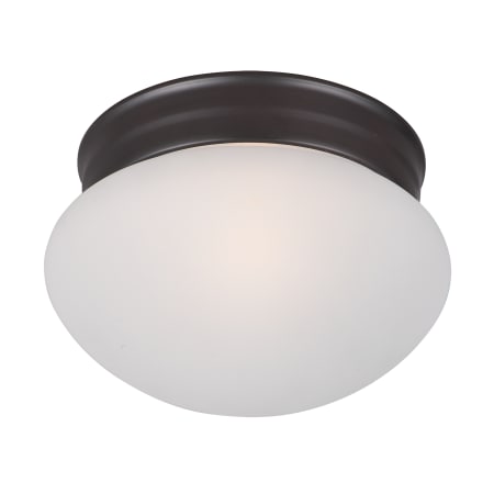 Maxim 5884 A large image of the Maxim 5884 Oil Rubbed Bronze / Frosted Glass