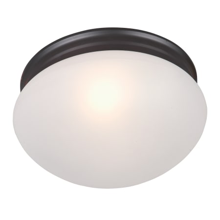 A large image of the Maxim 5885 Oil Rubbed Bronze / Frosted Glass