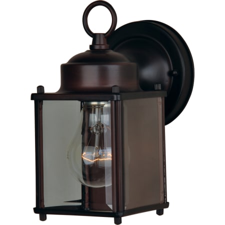 A large image of the Maxim 6879 Oil Rubbed Bronze / Clear Glass