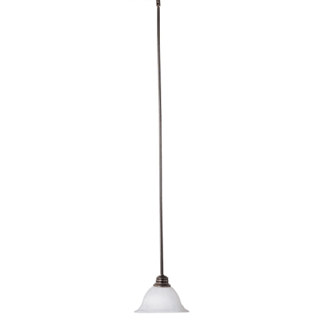 A large image of the Maxim 85066 Oil Rubbed Bronze with Marble Glass