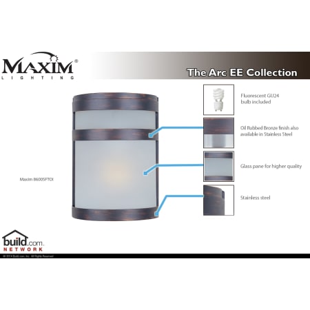 A large image of the Maxim 86005 86005FTOI Special Features Infograph