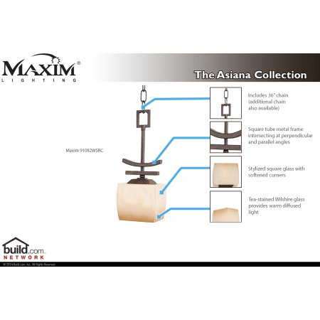 A large image of the Maxim 91082 91082WSRC Special Features Infograph