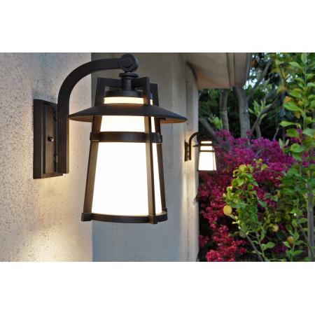 A large image of the Maxim 88536 Application Image for Calistoga Collection Wall sconces