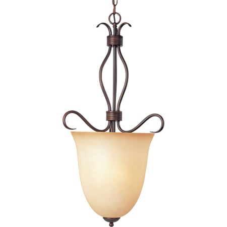 A large image of the Maxim 10130 Oil Rubbed Bronze / Wilshire Glass