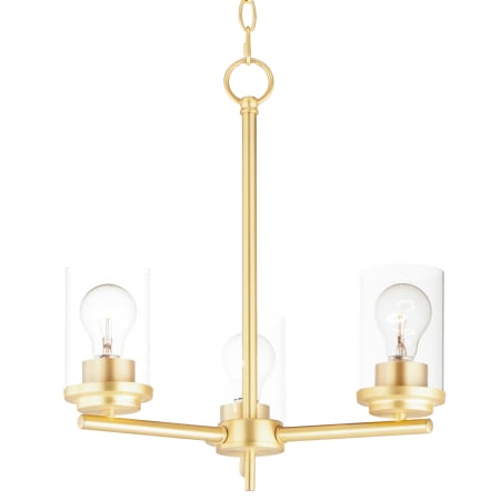A large image of the Maxim 10203CL Satin Brass