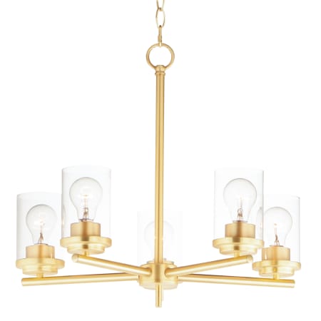 A large image of the Maxim 10205CL Satin Brass