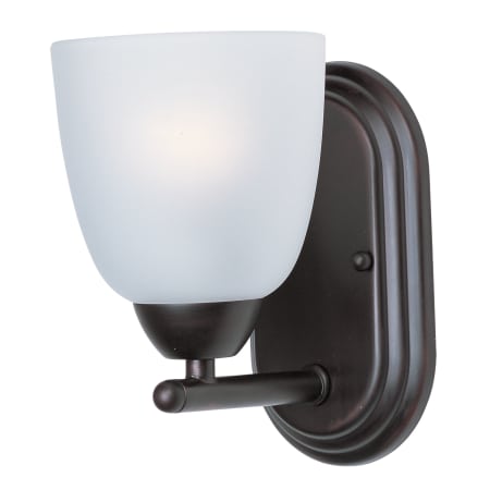 A large image of the Maxim 11311 Oil Rubbed Bronze / Frosted Glass