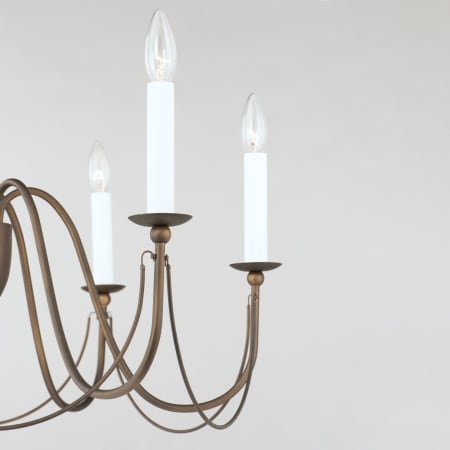 Maxim 12166GL Gold Leaf Plumette 6 Light 28 Maxim 12166GL Gold Leaf Plumette 6 Light 28