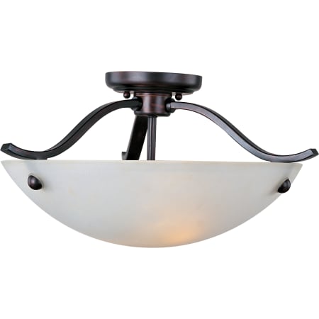 A large image of the Maxim 21261 Oil Rubbed Bronze / Frosted Glass