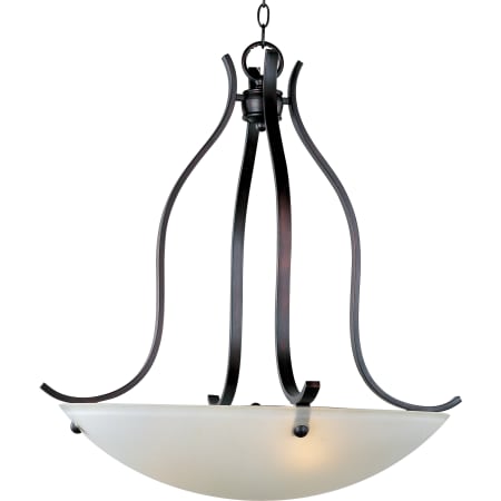 A large image of the Maxim 21263 Oil Rubbed Bronze / Frosted Glass