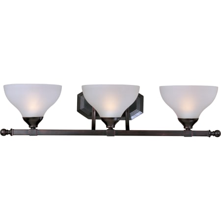 A large image of the Maxim 21273 Oil Rubbed Bronze / Frosted Glass