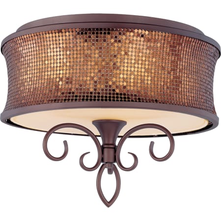 A large image of the Maxim 24160 Umber Bronze / Shimmer Bronze Metal Shade