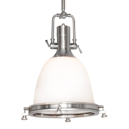 A large image of the Maxim 25116 Satin Nickel / Satin White Glass