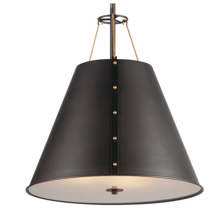 A large image of the Maxim 25164 Oil Rubbed Bronze / Antique Brass