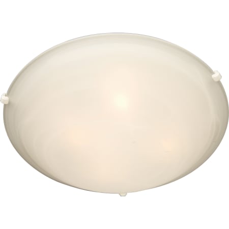A large image of the Maxim 2681 White / Marble Glass