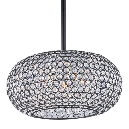 A large image of the Maxim 39878 Bronze / Beveled Crystal Shade