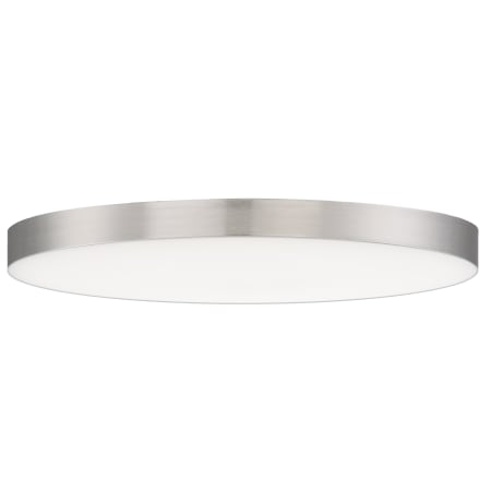 A large image of the Maxim 57670 White / Satin Nickel