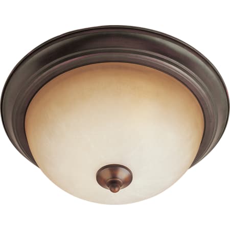A large image of the Maxim 5841 Oil Rubbed Bronze / Wilshire Glass