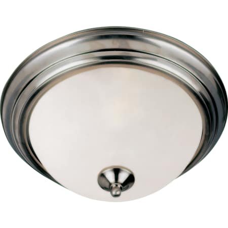 A large image of the Maxim 5841 Satin Nickel / Frosted Glass